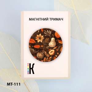 Магнитный держатель для иголок и схем МТ-111 "Осенний рисунок 4"